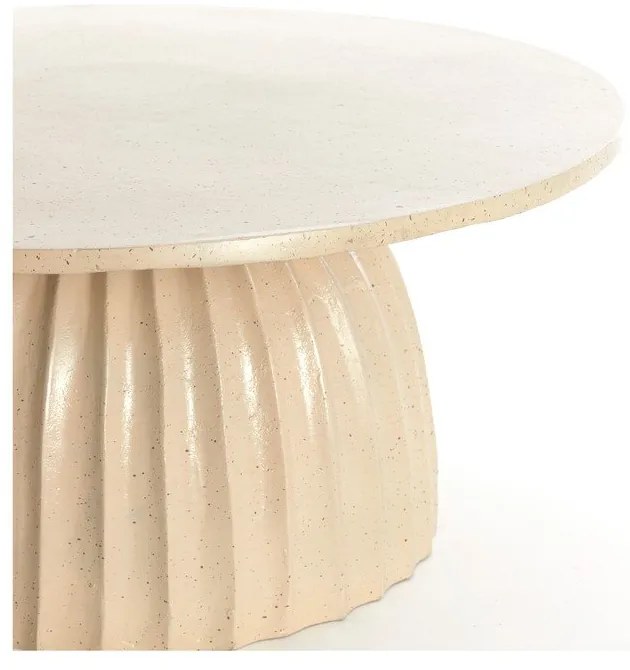 Fém kerek tárolóasztal ø 70 cm Veglia – Light &amp; Living