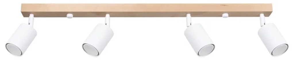 Sollux SL.1289 - Spotlámpa VERDO 4xGU10/10W/230V fehér