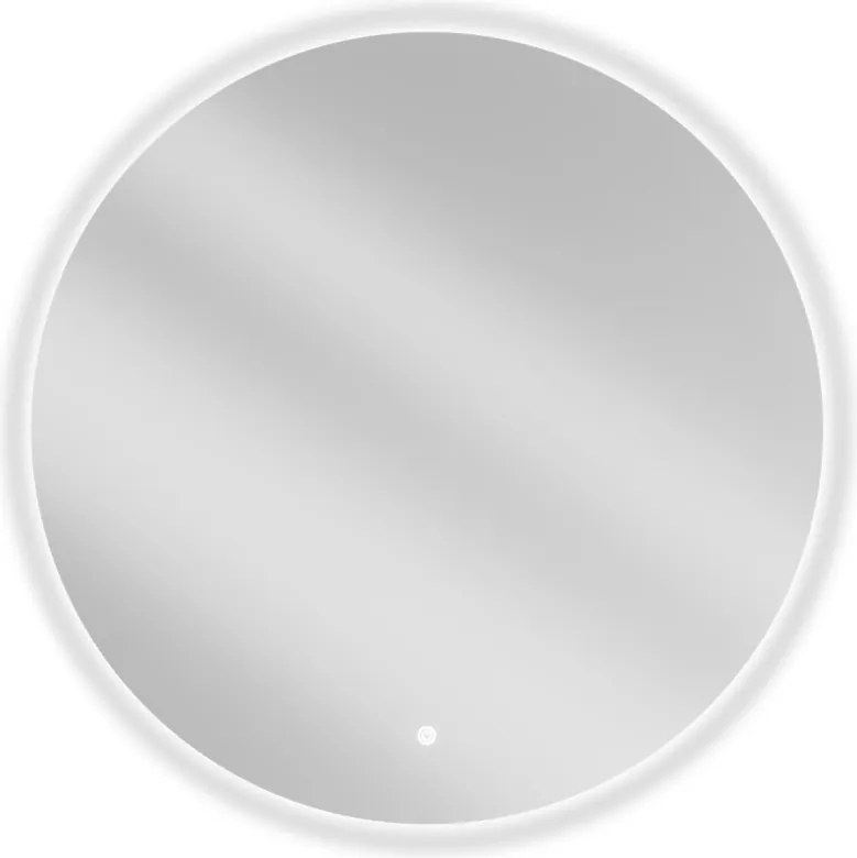 Mexen Erg világító, kerek fürdőszobai tükör, 80 cm, LED 6000K, páramentes - 9823-080-080-611-00