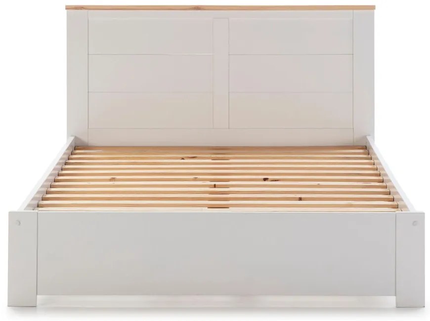 Fehér franciaágy 140x190 cm Akira – Marckeric