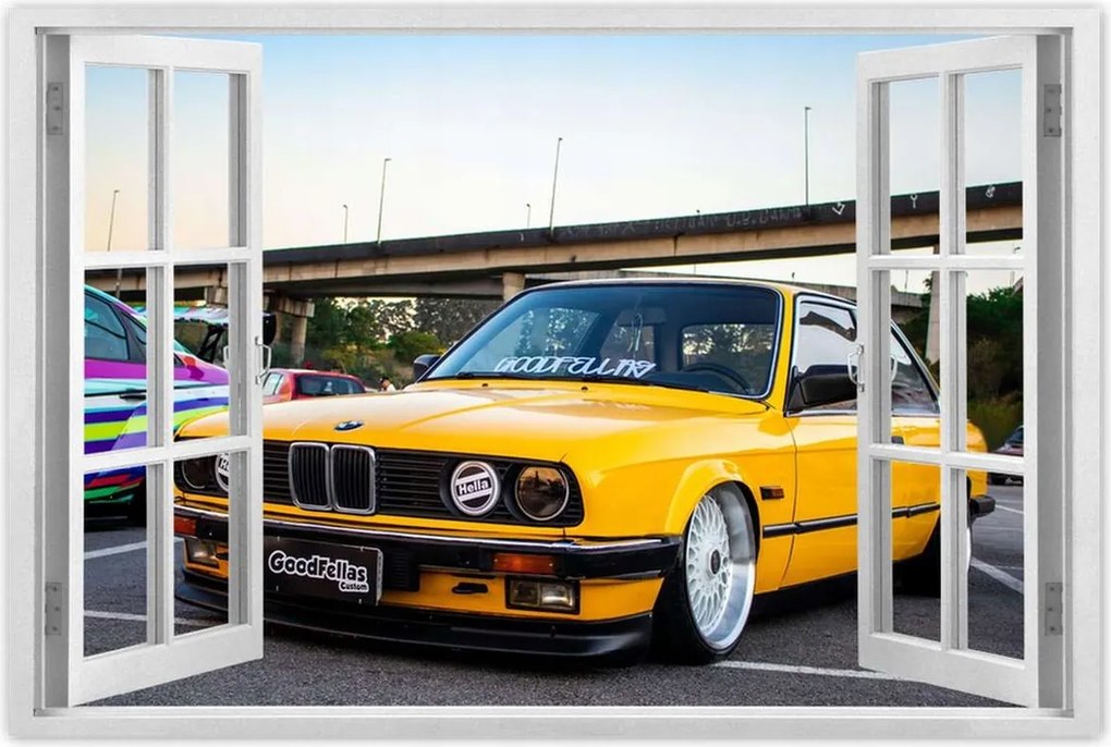 Poszterek 120x80 Sárga Bmw Hármas 3 Talaj