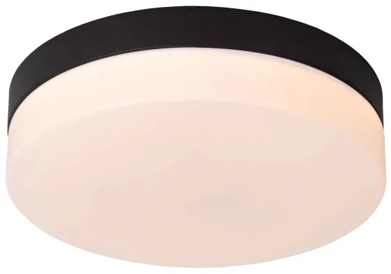 Lucide 79111/24/30 - LED Fürdőszobai lámpa BISKIT LED/12W/230V IP44 fekete