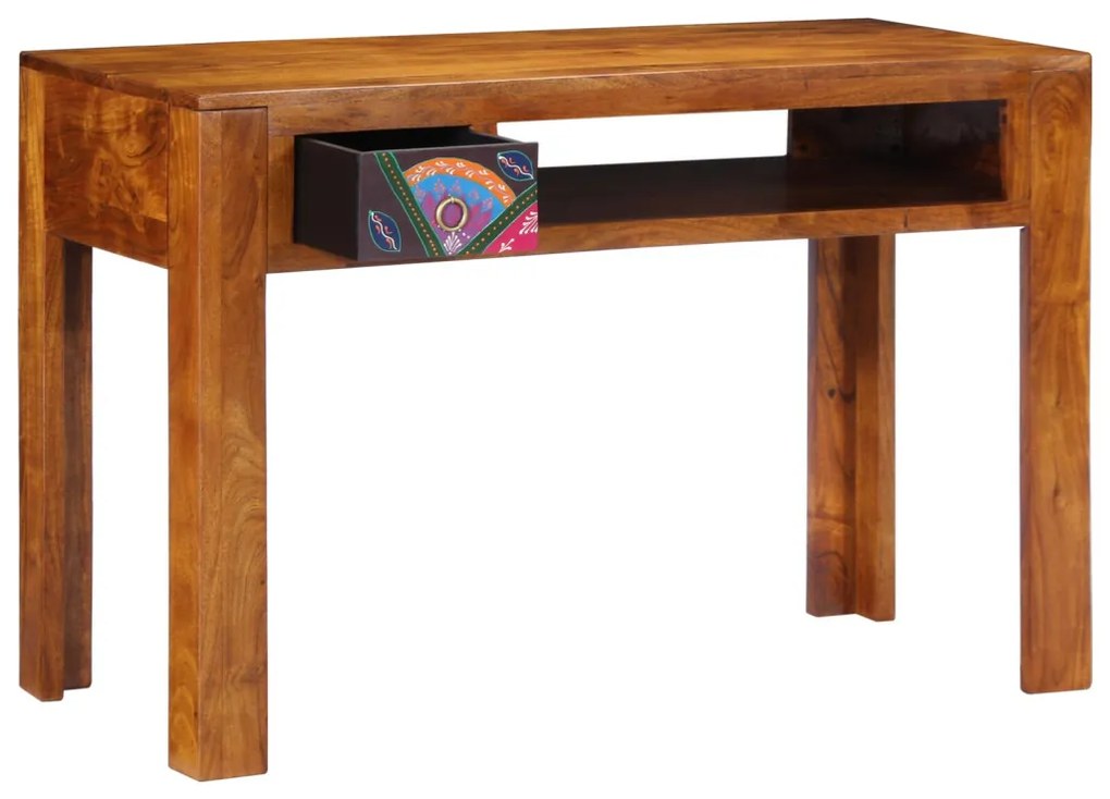 Íróasztal 110x50x73 cm Tömör Akác