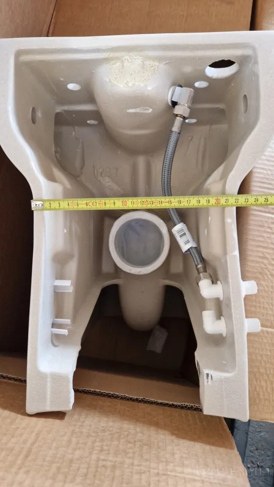 CeraStyle NOURA monoblokk WC - BEÉPÍTETT bidé funkcióval