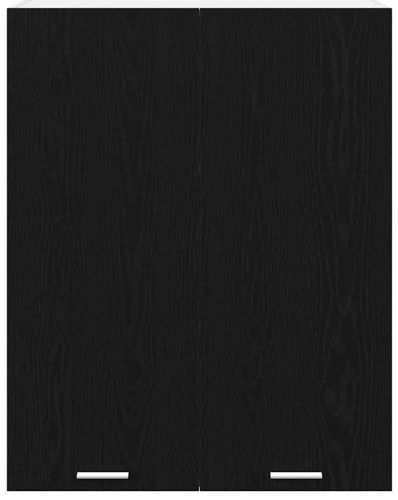 Függő szekrény Riga Fekete tölgy 80 x 31 x 100 cm Faanyag