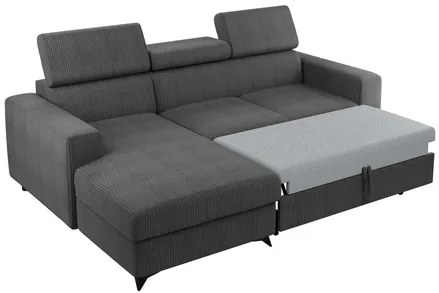 Sarokkanapé Laviosuna Premium (sötétkék) (tárolóhellyel) (B). 1105140