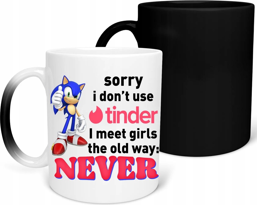 Mágikus Bögre Tinder vicces Születésnapi Ajándék 330ml Csomagolás