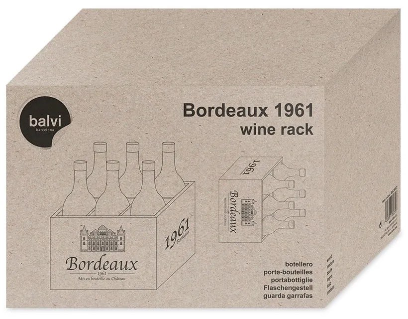 Bordeaux fa bortartó állvány - Balvi