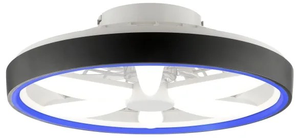 Brilliant - GAIANO LED/48W/230V RGBW mennyezeti ventilátor fekete +DO