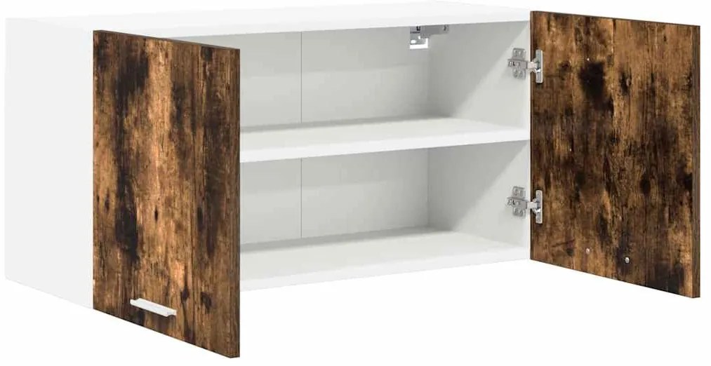 Függő szekrény Riga Füstölt tölgy 80 x 31 x 40 cm Faanyag