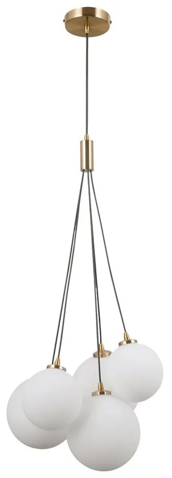 ITALUX PND-54456-5-HB - Csillár zsinóron PERLOS 5xG9/5W/230V