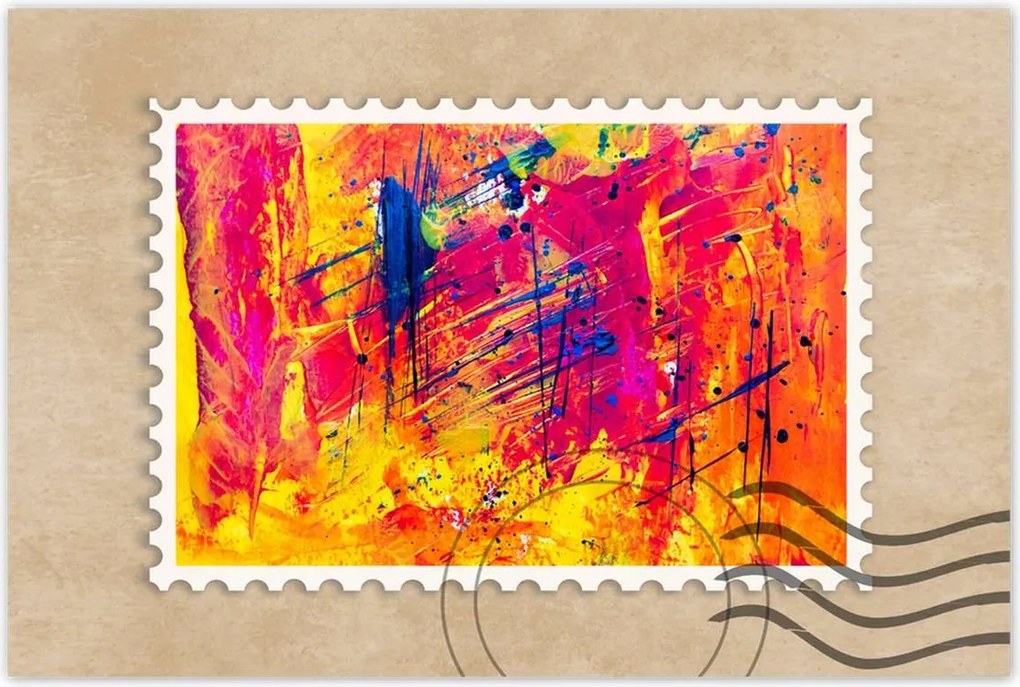 Poszterek 90x60 Absztrakt Szextáns