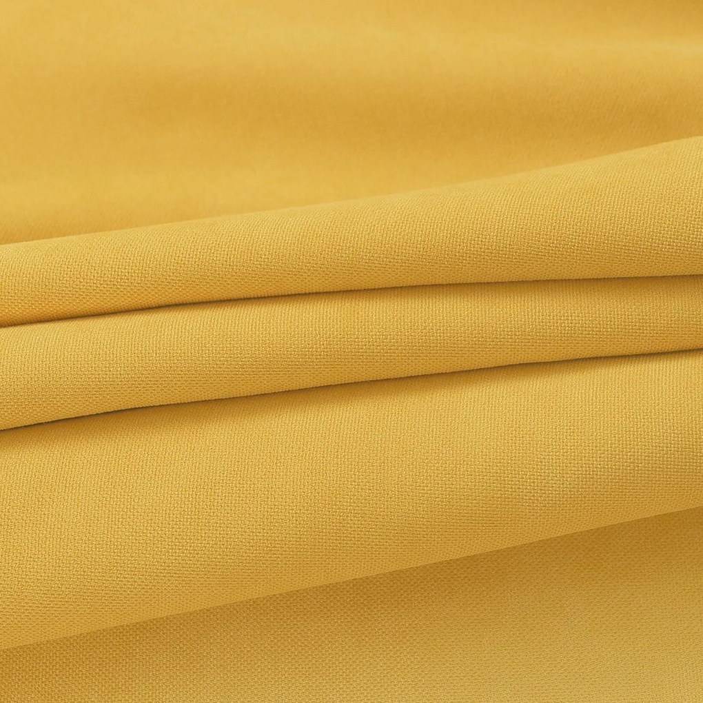 Goldea marbella díszfüggöny - mézsárga 200x135 cm