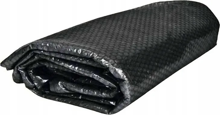 Napelemes medencetakaró fekete színben 4,14 x 2,16 m-es méretben