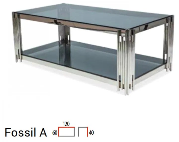 Fossil A dohányzóasztal füstös