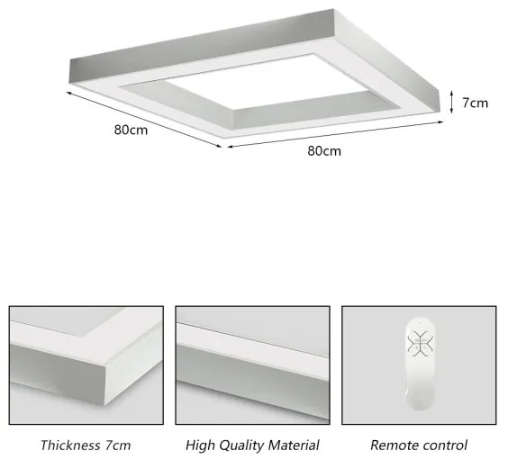 Immax NEO 07240L - CANTO LED 60W/230V stropní stmívatelné svítidlo Tuya