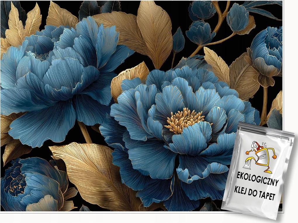 Fotótapéta Virágok Levelek Glamour Hálószoba Nappali Tapéta Flizelina 350x250