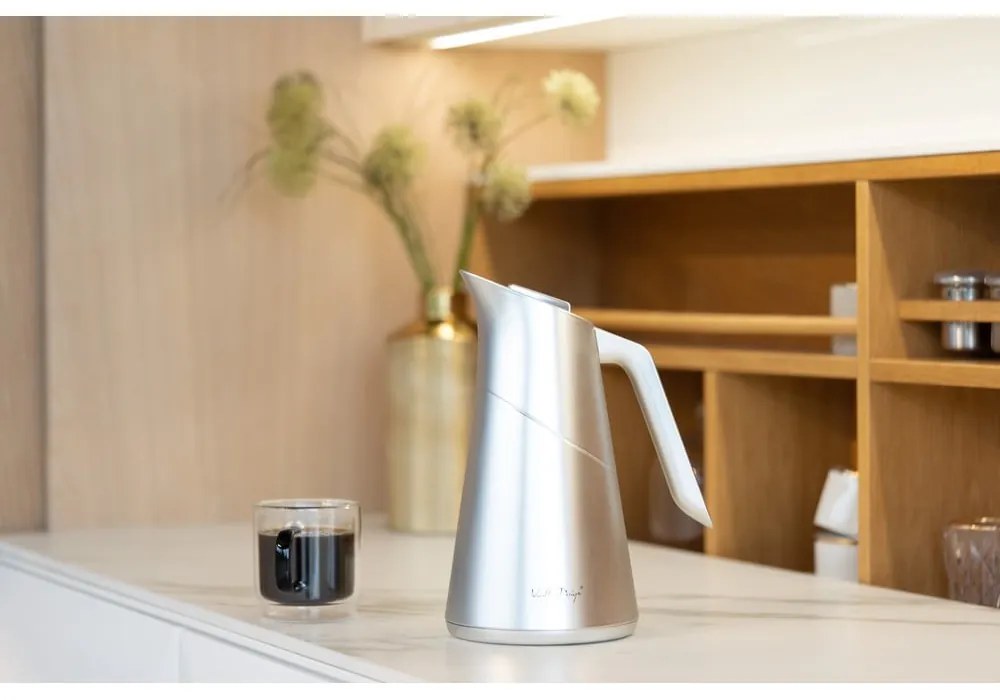 Matt ezüstszínű termosz 1 l Soho – Vialli Design