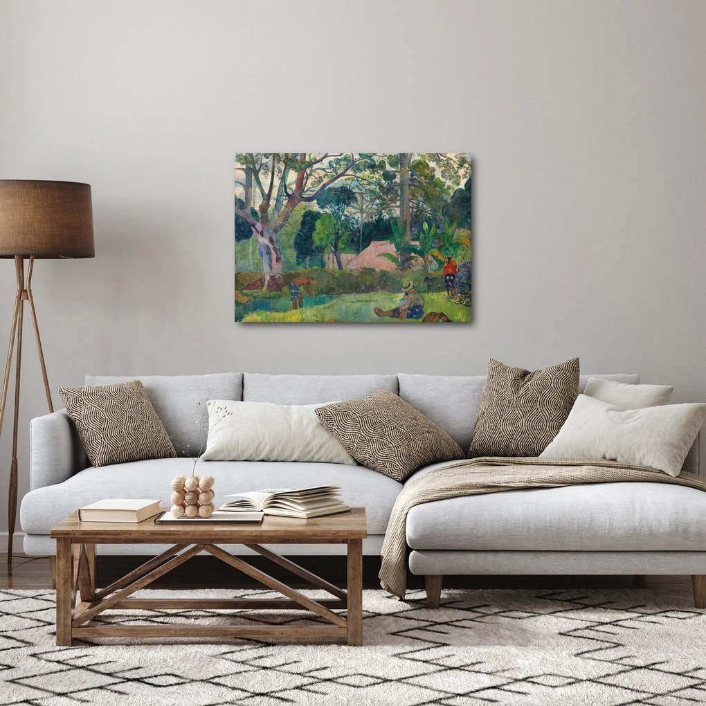 Kép - Paul Gauguin, Te raau rahi (The Big Tree), reprodukciók (70x50 cm)