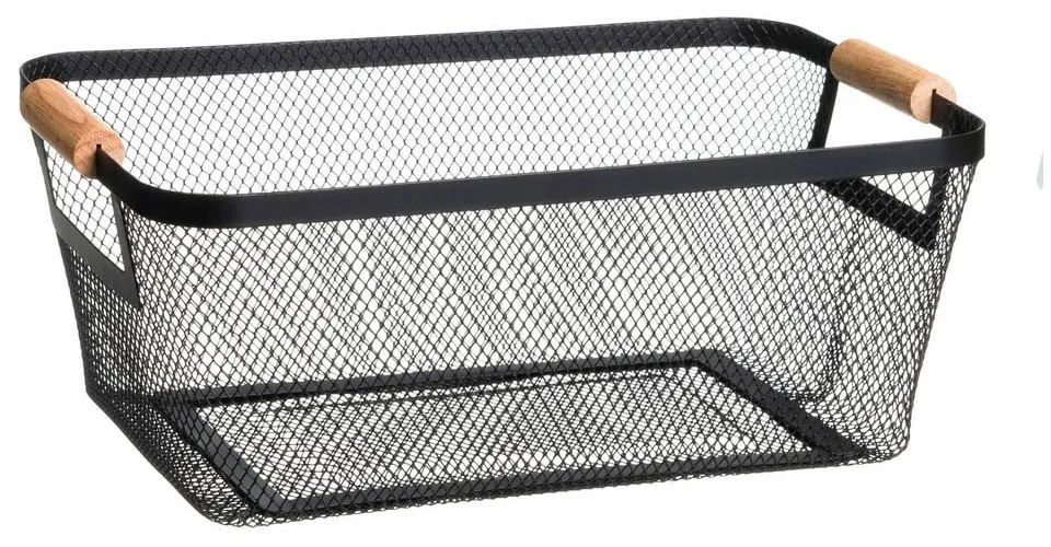 Fémhuzalos tárolókosár szett 2 db-os 33x21x14 cm – Casa Selección