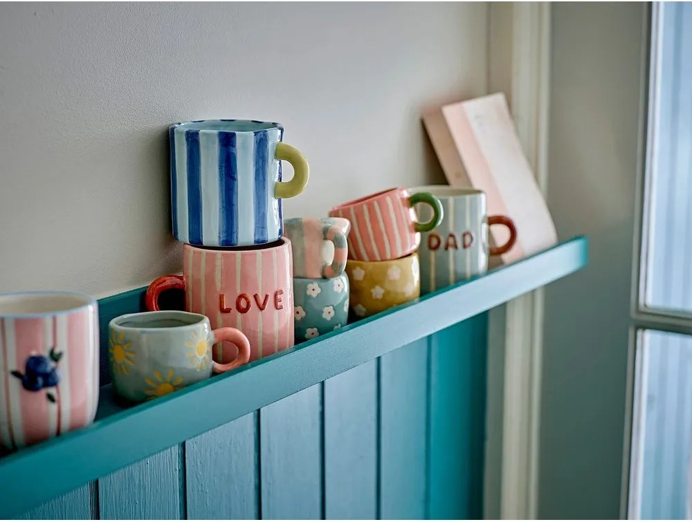 Barna kerámia gyerek bögre 110 ml Nini – Bloomingville