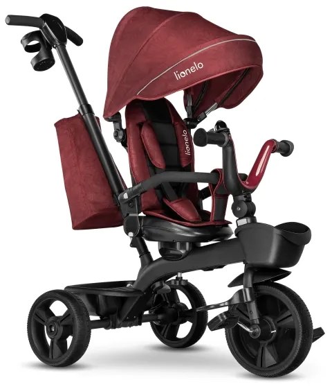 Lionelo - KORI gyermek tricikli Red Burgundy
