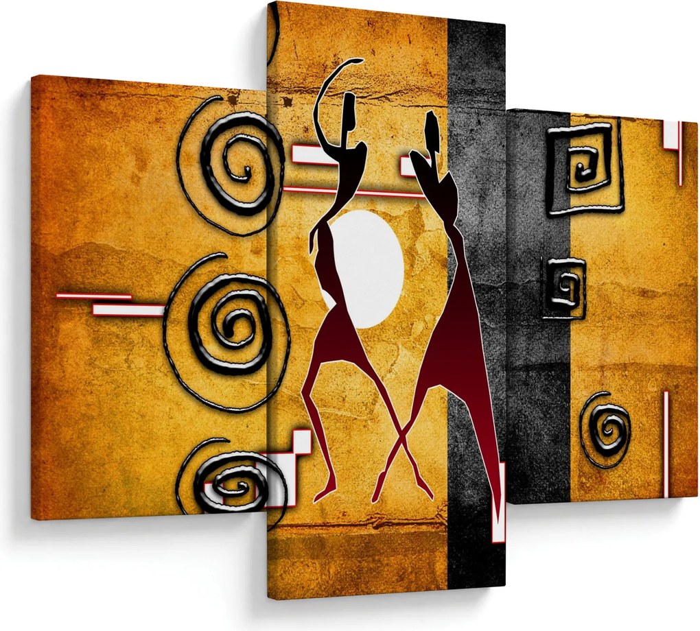 Kép - Ősi festészet (90x60 cm)
