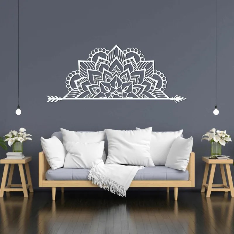 Fából készült mandala a falon - ARONGE