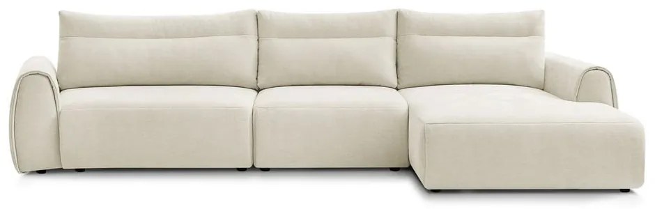 Bézs sarokkanapé Aden – Bobochic Paris