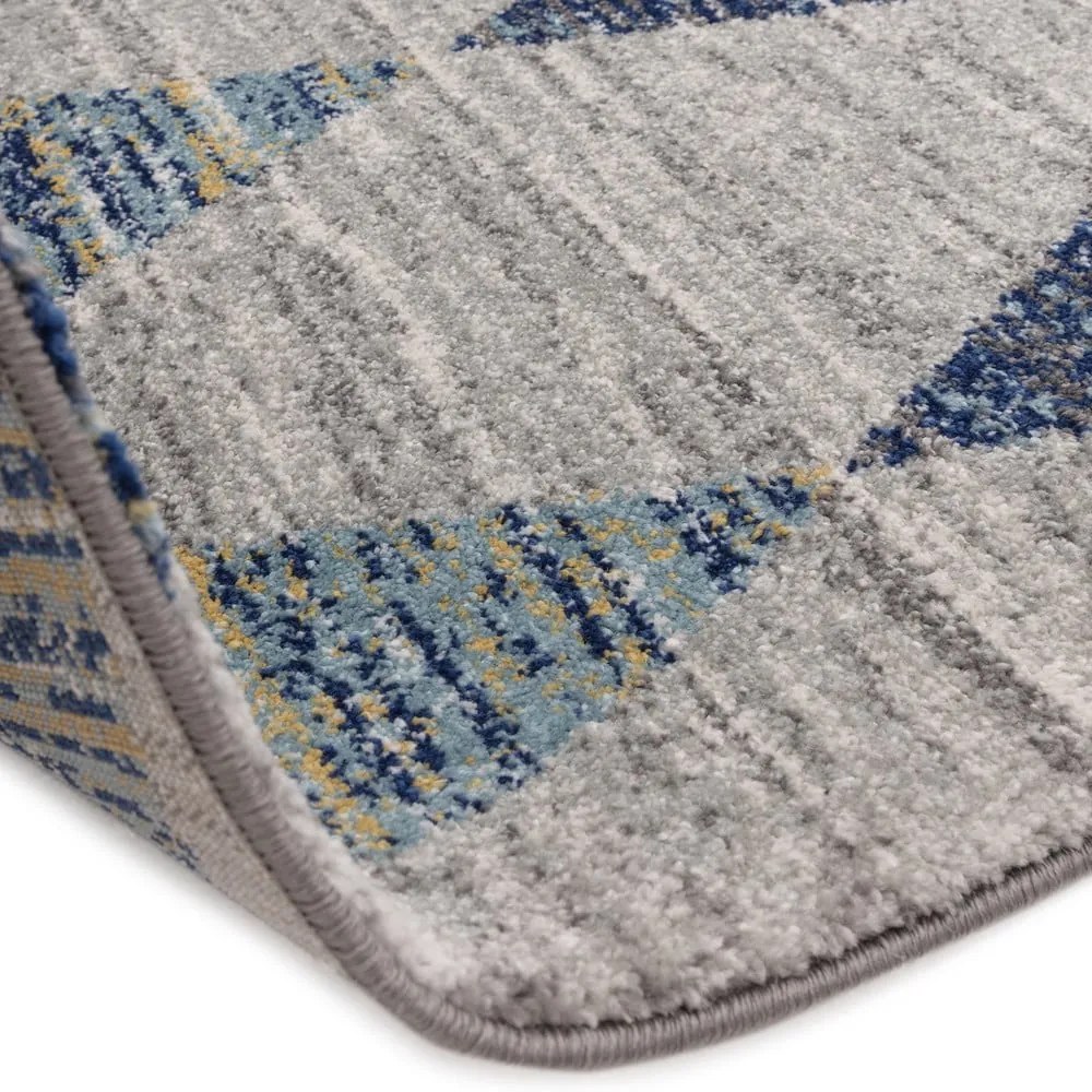 Kék szőnyeg 160x230 cm Muse Harlequin Blue – Asiatic Carpets