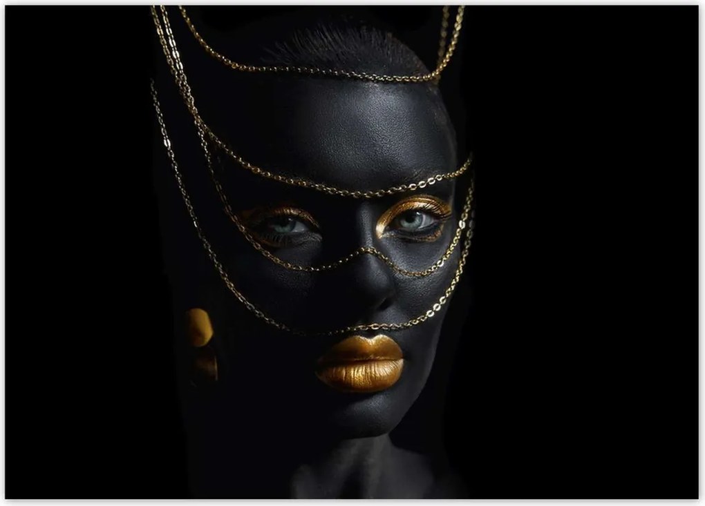 Poszterek 70x50 Az aranyszínű csecsebecsék mögött