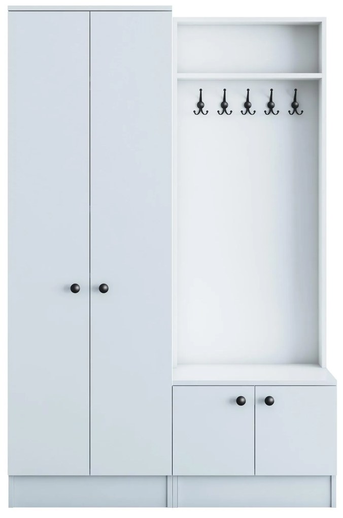 Előszobafal Maui M11 (fehér) . 1102334
