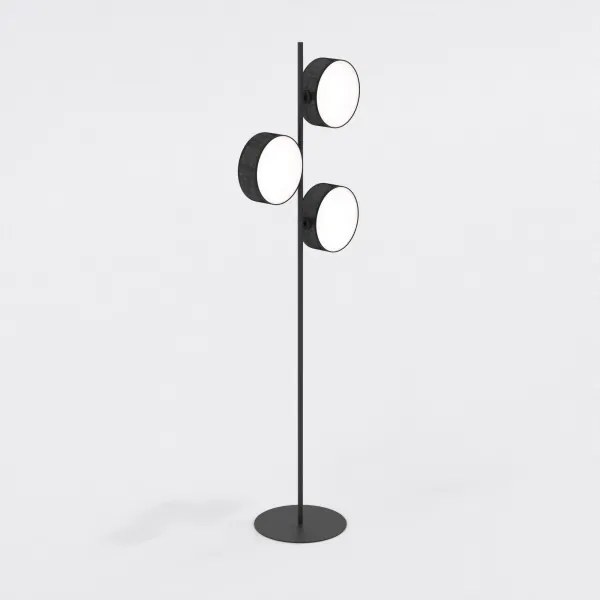 Állólámpa DRUMZ 3xE14/10W/230V fekete