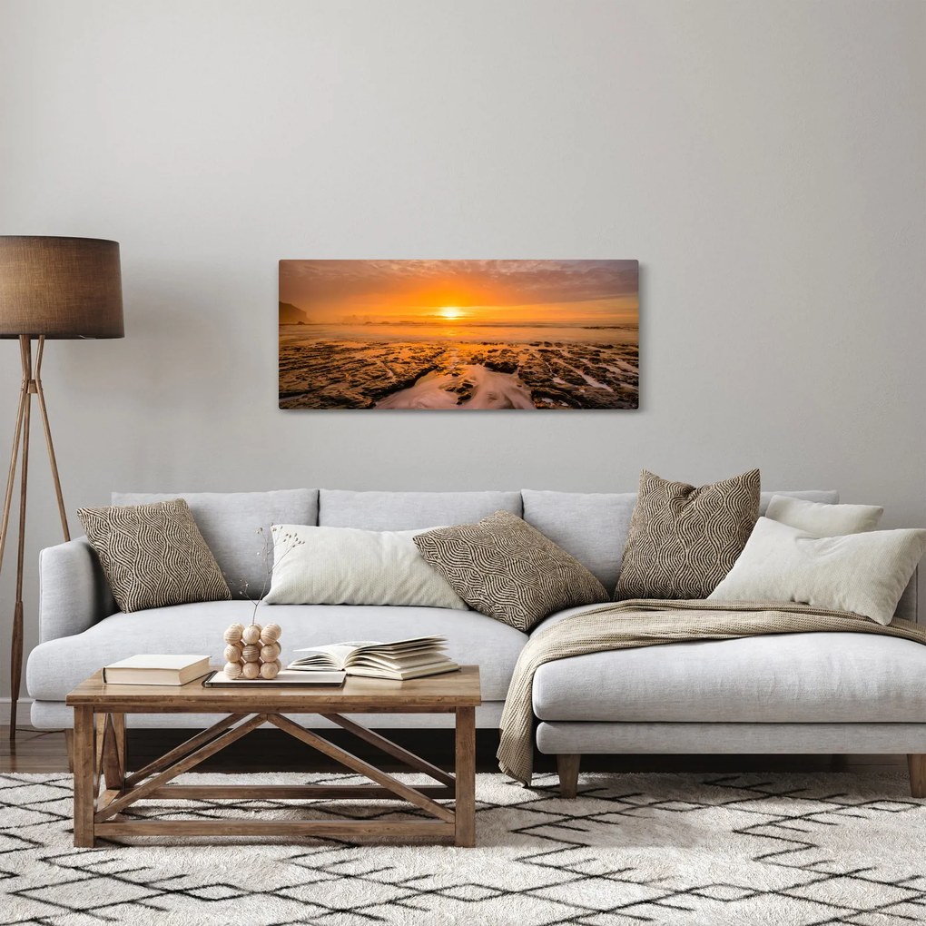 Naplemente képe (120x50 cm)
