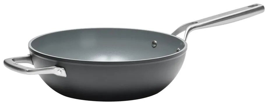 Wok serpenyő fedővel-kerámia felülettel ø 28 cm Meda 3.0 – FABINI