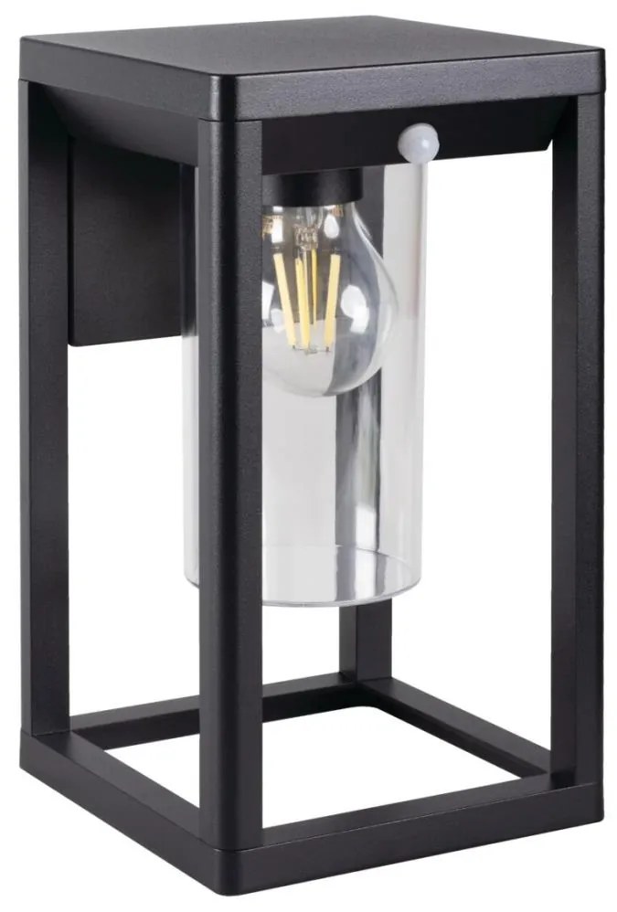 Kanlux 34982 - Kültéri fali lámpa érzékelővel VIMO 1xE27/15W/230V IP44