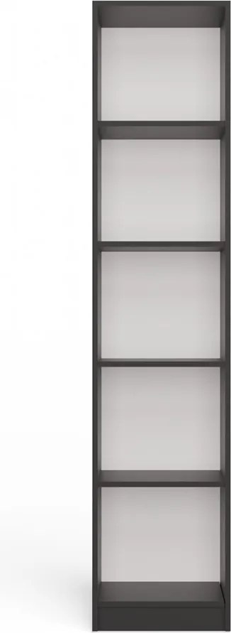 Aldabra R40 polcos szekrény, 40x182x30 cm, antracit