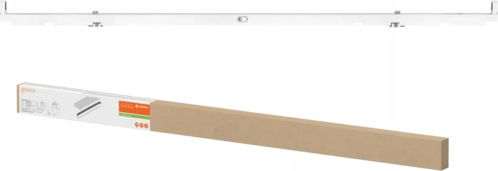 Panel Lámpatest Lineáris Díszléc G5 Falra szerelhető Fehér 116.8x2.5cm Ipari