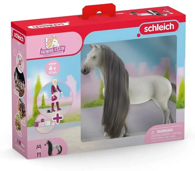 Schleich 42584 Sofia és Dusty kezdő készlet, 18,7 x 24,5 x 6 cm