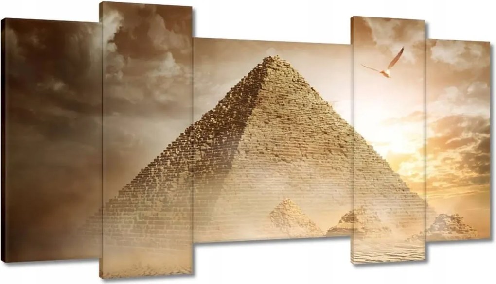 Festmények 120x65 Egyiptomi piramis k. Gíza