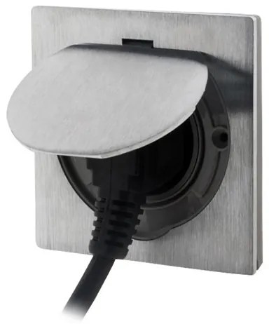 Solight 5B320 kültéri beépíthető padlós aljzat IP55 védelemmel