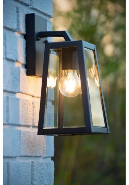 Lucide 29829/01/30 - Kültéri fali lámpa MATSLOT 1xE27/40W/230V IP23