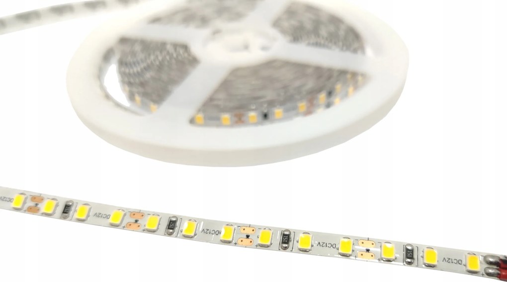 600 Led szalag SMD2835 Slim 12V meleg fehér 1m