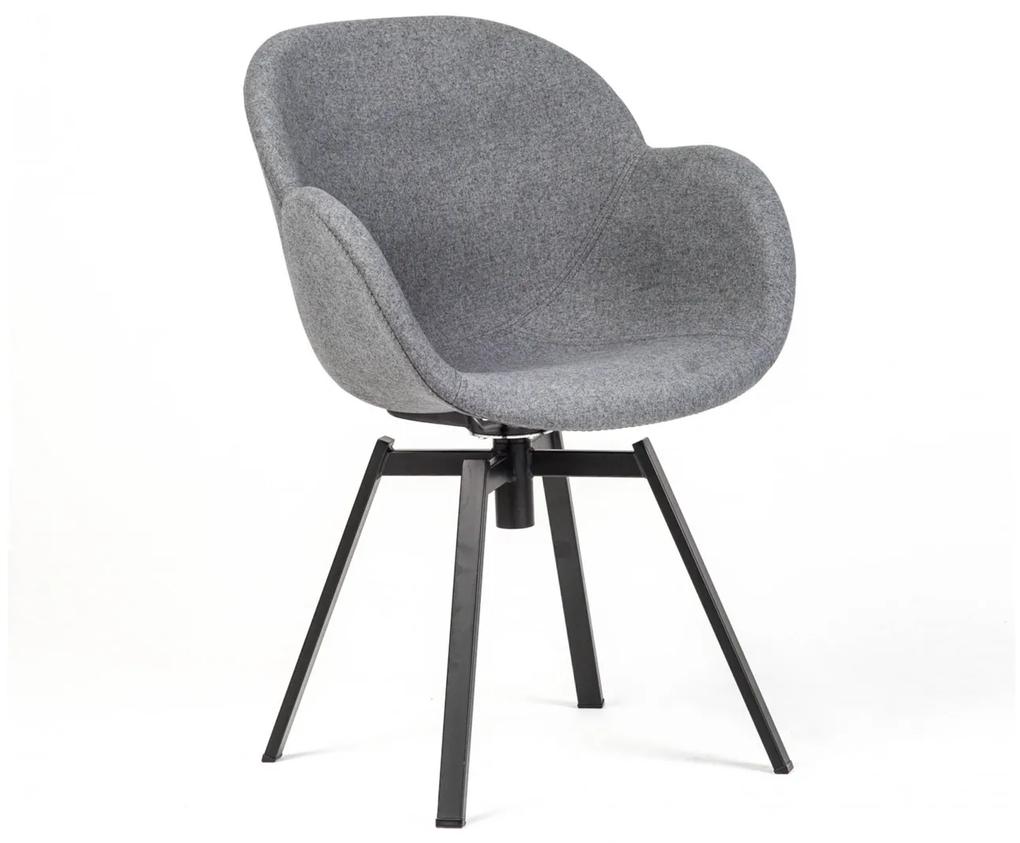 HELMOND design szék - szürke