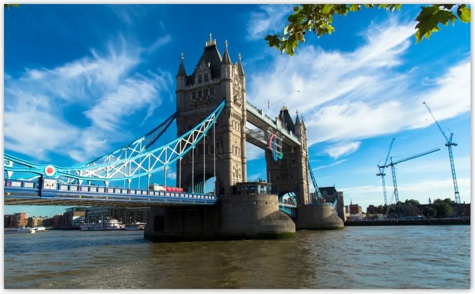 Fotótapéta flizelina 520x318 Tower Bridge, égbolt