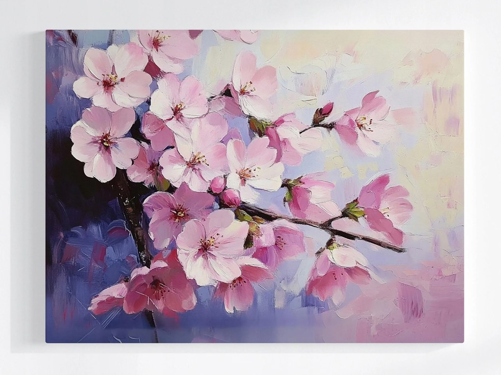 Poszter Természet Fa Virágok Cseresznye Sakura 100x75