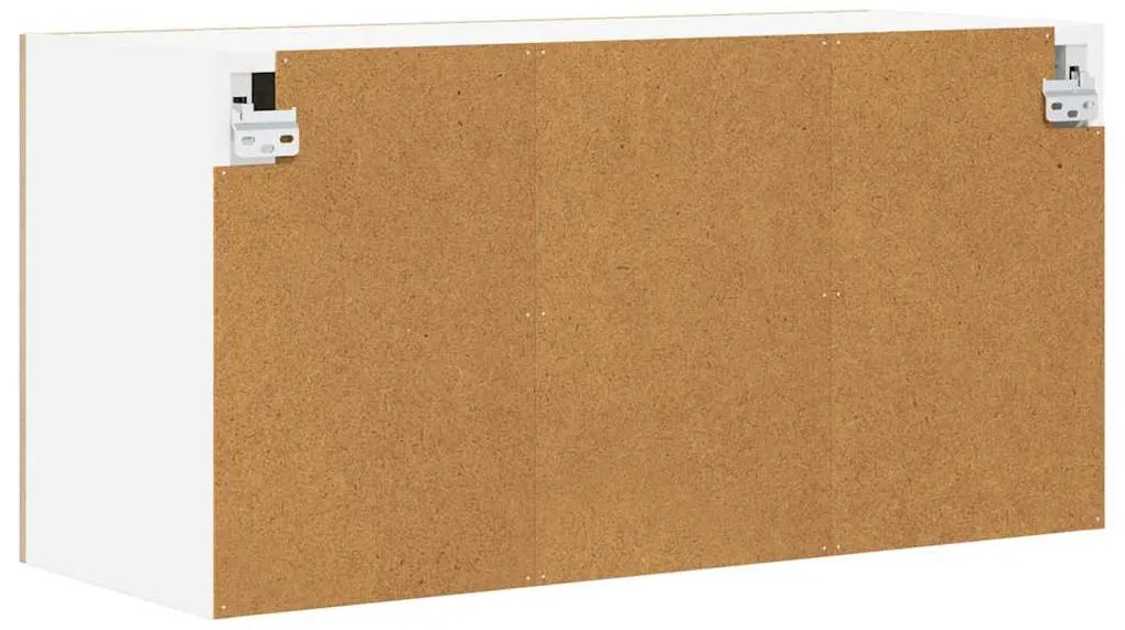 Függő szekrény Riga Sonoma tölgy és fehér 80 x 31 x 40 cm