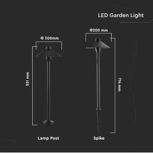 LED Kültéri lámpa GARDEN LED/7W/230V 3000K IP65