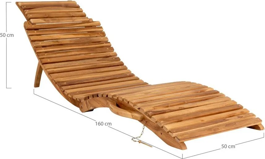 Arrieta teakfa kerti nyugágy - House Nordic