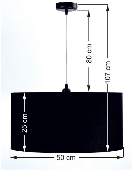 Csillár zsinóron CLASSIC 1xE27/60W/230V